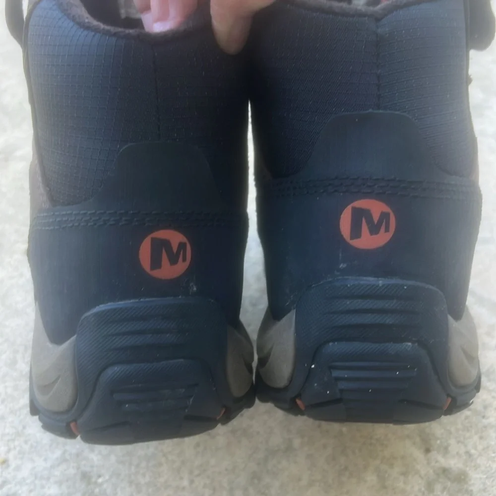 Merrell Polarand Rove Waterproof Men's Brown/Black Hiking Boots Size 8